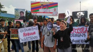 Organisasi Pers Di Sultra, Kecam Keputusan Presiden RI