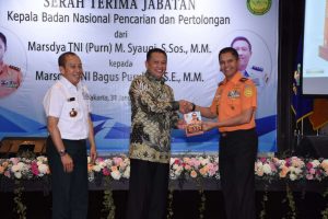 Sertijab, Kabasarnas Launching Buku