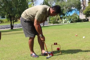 Peringati HUT Kodam XIV Hasanuddin, Korem 143/HaluOleo Gelar Gateball