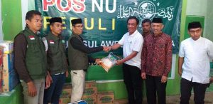 Peduli Korban Banjir, La Ode Ida Salurkan Bantuan Melalui NU Peduli Sultra