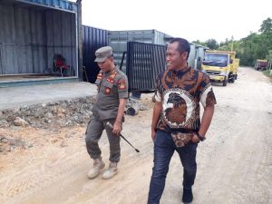 SatPol PP Akan Bongkar Bangunan Depan Kantor DPRD Kendari