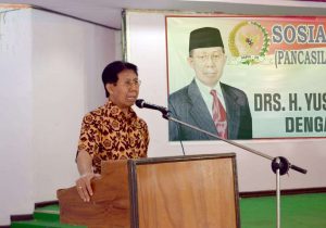 Tingkatkan Kesatuan Bangsa, Yusran Silondae Menggelar Sosialisasi Empat Pilar Kebangsaan
