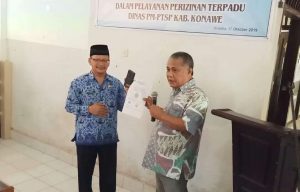 Minimalisir Praktik Pungli, DPM-PTSP Konawe Lounching Aplikasi Online