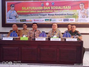 Kapolres Konawe Genjot Ketahanan Pangan di Kabupaten Konawe