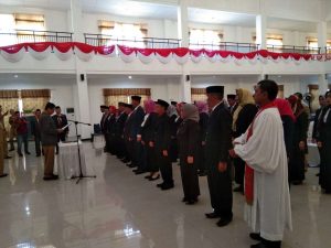 Segarkan Psikologi, Pemkab Bombana Lantik 47 Pejabat