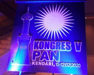 Matahari Terbit dan Tugu MTQ Menjadi Logo Kongres PAN di Sultra