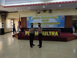 Polda Sultra Naik Tipe, Kapolda dan Waka Polda Juga Naik Pangkat