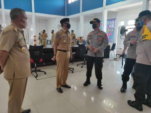 Bupati Bombana Beberkan Trik Penanganan Covid-19 Kepada Kapolda Sultra