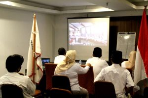 DPC Gerindra Kota Kendari Ikuti KLB Secara Virtual