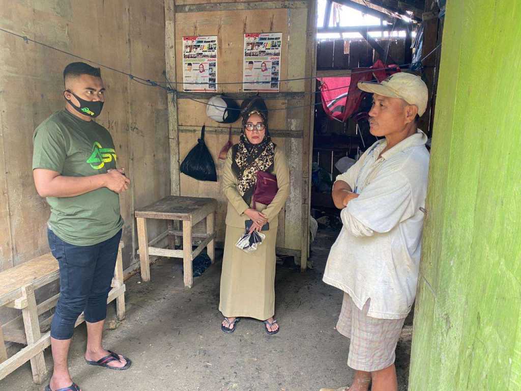 Tak Layak Huni, Rumah Warga Koltim Dibedah Oleh Tim Relawan Pangdam Hasanuddin