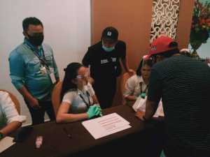 H-1 Seluruh Peserta Rakorda DPD Gerindra Sultra Jalani Rapid Tes