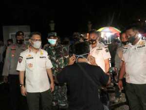 Walikota Kendari Turun Langsung Pantau Ketaatan Masyarakat Terhadap Protokol Kesehatan