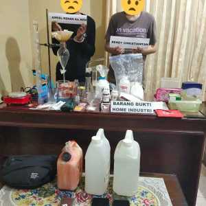 Diduga Akan Menjadi Pabrik Sabu, Ruko di Kendari Digrebek Polisi