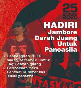 16.355 Peserta Siap Hadiri Jambore Darah Juang Untuk Pancasila, Sekjen: Itu Data Sementara