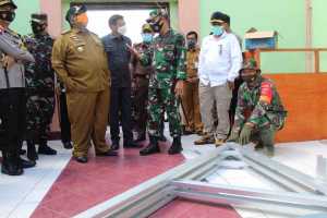 38 Rumah Tidak Layak Huni dan Dua Rumah Ibadah Direhab, Dalam Program Karya Bakti TNI 2020 di Sultra