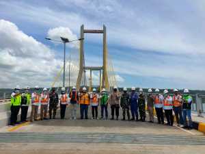 Jembatan Teluk Kendari Telah Memasuki Tahap Finising