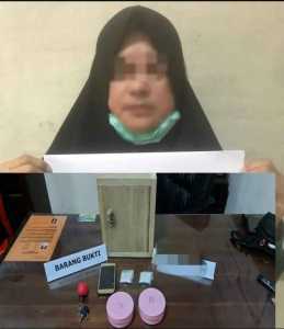 Edar Sabu, Emak-emak di Kolaka Diamankan Polisi