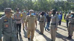 Pimpin Apel Operasi Yustisi, Bupati Konawe Harap Masyarakat Patuhi Protokol Kesehatan