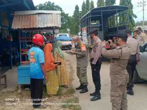 Minimalisir Penyebaran Covid-19 di Konawe, Satgas Yustisi Intens Lakukan Operasi