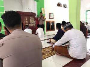 Jaga Khamtibmas, Polres Wakatobi Lakukan Program Jumat Keliling