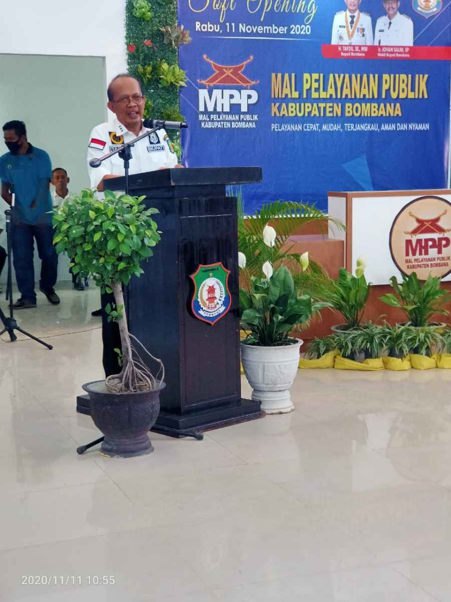 MPP Mudahlan Layanan Publik, Tafdil: Ini Pertama di Sultra