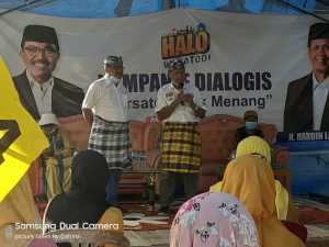 Kampanye Paslon HALO di Desa Ollo Riuh