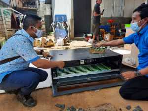 Kemenristek dan UHO Kerja Sama Kembangkan Pakan Ikan dan Penetas Telur