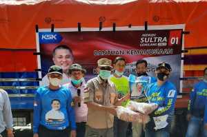 KSK Bantu Korban Banjir 5 Ton Beras di Kolaka Utara