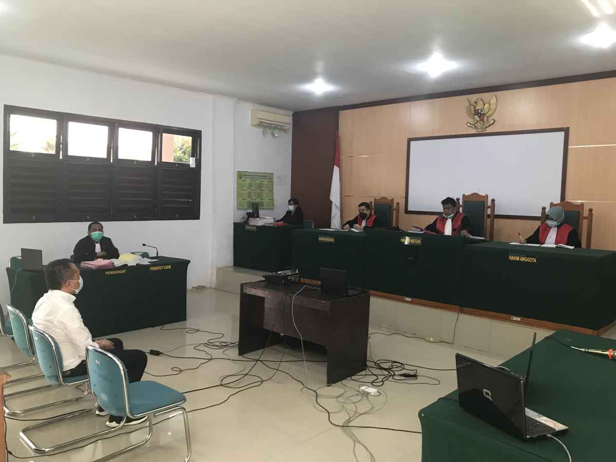 Terbukti Bersalah, Wakil Ketua DPRD Konkep Divonis 5 Bulan
