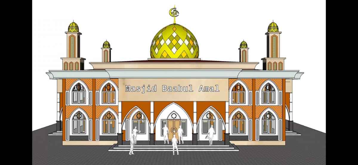 Rampungkan Pembangunan Masjid Raya Kabaena Timur, Warga Apresiasi PT NLS