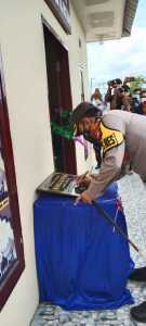 Resmikan Pembangunan Mesjid, Kapolres Minta jajaran Makmurkan Mesjid