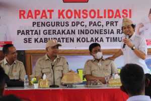 Perintis Gerindra Koltim Tutup Usia, DPD Gerindra Sultra Berduka