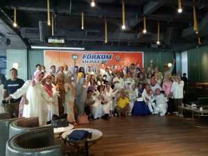 Forkom Smansa 90 Perkuat Silaturahim dengan Halal Bihalal