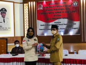 Evi Apita Maya Sosialisasi Rancangan Perubahan UU di Bombana