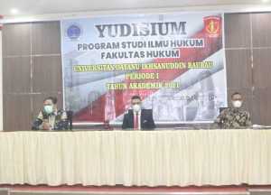 Gelar Yudisium, Alumni Fakultas Hukum Unidayan Diminta Jaga Nama Baik Almamater