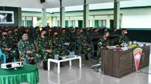 100 Personil Yonif 725/Woroagi Laksanakan BKO Objek Vital Nasional