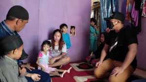 Peringati Hari Anak Nasional, ASR Kendari Kunjungi Tiga Anak Berkebutuhan Khusus