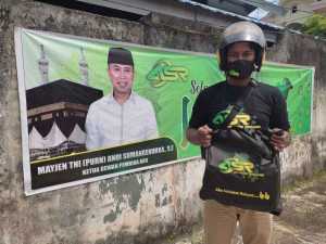 Relawan ASR Kendari Libatkan Ojol Dalam Pendistribusian Paket Isoman
