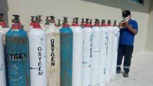 PT VDNI Berikan Bantuan Oksigen untuk Kota Kendari