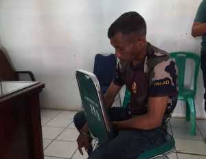 Mengaku TNI AD, Kuli Bangunan Ancam Masyarakat Pakai Badik