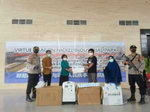 PT VDNIP Berikan Ratusan Alat Pembuat Oksigen di RS Bahteramas dan Konawe