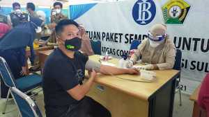 Relawan ASR Kendari Berpartisipasi Sukseskan Vaksinasi