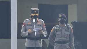 Polda Sultra Gelar Apel Pasukan Operasi Patuh Anoa Tahun 2021 
