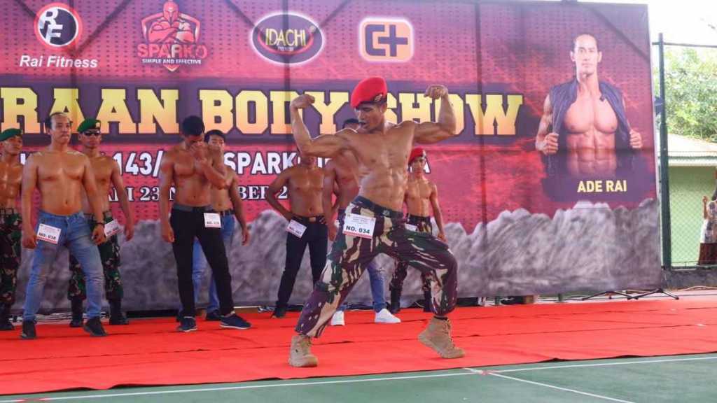 Dihadiri Ade Rai, 48 Peserta Ikuti Kejuaraan Body Show Dihadiri Ade Rai, 48 Peserta Ikuti Kejuaraan Body Show