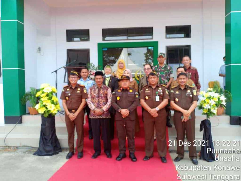 Bangunkan Gedung PTSP Kejari Konawe, Bupati Konkep: Ini Bentuk Sinergitas Kami