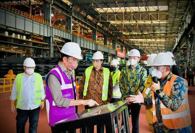 Presiden RI Minta Bupati Konawe dan Gubernur Sultra Jaga Investasi PT VDNIP