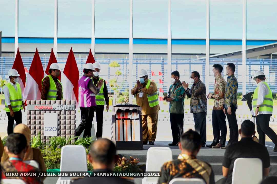 Presiden RI Minta Bupati Konawe dan Gubernur Sultra Jaga Investasi PT VDNIP