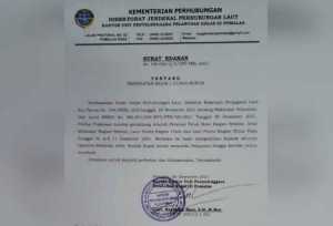 Soal Cuaca Buruk, UPP Pomala Keluarkan Surat Edaran 