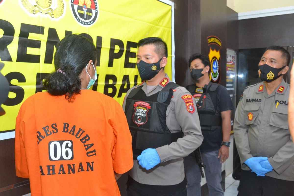 Polisi Ringkus Pelaku Penganiayaan Berujung Kematian di Baubau 