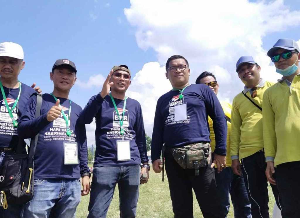 Dimomen Menyambut HUT PGRI, Bupati Konawe Optimis Daerahnya Menjadi Pilar Utama Berdirinya Sultra